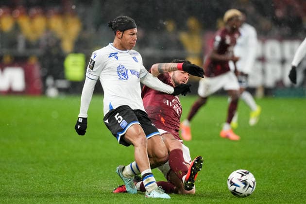 FC Metz v AJ Auxerre - Ligue 1 McDonald s 2025 2026 05 Kevin DANOIS (aja) during the Ligue 1 McDonald s match between Metz and Auxerre at Stade Saint-Symphorien on February 15, 2026 in Metz, France. Metz France  Copyright: xFEPx 776348286