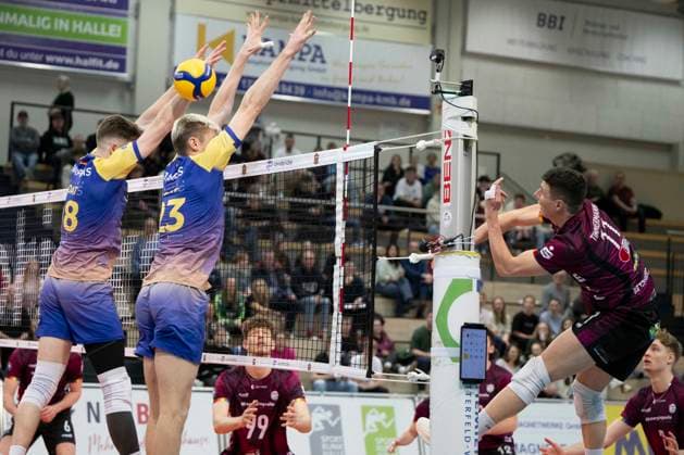 Volleyball, VBL, Cerebricks Volley Goats Mitteldeutschland - Netzhoppers KW