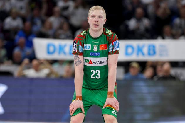 Magnus Saugstrup SC Magdeburg looks disappointed, DAIKIN Handball Bundesliga, THW Kiel v SC Magdeburg, Wunderino Arena on February 15, 2026 in Kiel, Germany Photo by Marco Steinbrenner DeFodi Images Magnus Saugstrup SC Magdeburg looks disappointed, DAIKIN Handball Bundesliga, THW Kiel v SC Magdeburg, Wunderino Arena, February 15, 2026 in Kiel, Germany Photo by Marco Steinbrenner DeFodi Images