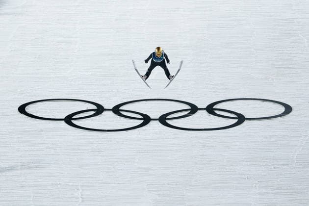 Olympische Winterspiele Milano Cortina 2026 Skispringen Großschanze Einzel Frauen am 15.02.2026 an der Predazzo Ski jumping, Skispringen, Ski, nordisch Stadium in Predazzo Juliane Seyfarth ( Deutschland ) *** Olympic Winter Games Milano Cortina 2026 Ski Jumping Large Hill Individual Women on 15 02 2026 at the Predazzo Ski Jumping Stadium in Predazzo Juliane Seyfarth Germany xMSx