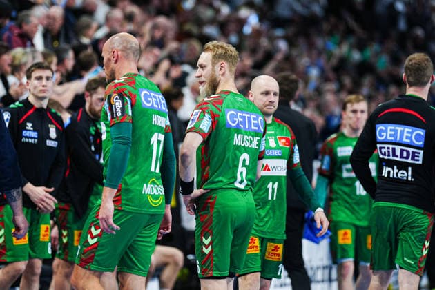 SC Magdeburg disappointed disappointment after defeat GER, THW Kiel vs SC Magdeburg, Handball, 1 Bundesliga, Matchday 21, Season 2025 2026, 15 02 2026 GER, THW Kiel vs SC Magdeburg, Handball, 1 Bundesliga, Matchday 21, Season 2025 2026, 15 02 2026 Kiel Copyright: xEibner-Pressefoto MarcelxvonxFehrnx EP_MFN