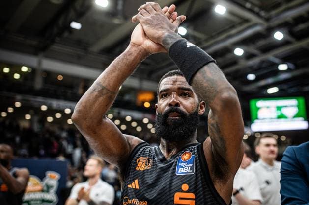 Corey Davis Chemnitz 99ers , Vet Concept Gladiators Trier vs Chemnitz 99ers, Basketball, easyCredit BBL, Matchday 20, Season 2025 2026, 15 02 2026 Vet Concept Gladiators Trier vs Chemnitz 99ers, Basketball, easyCredit BBL, Matchday 20, Season 2025 2026, 15 02 2026 Copyright: xEibner-Pressefoto AlexanderxNeisx EP_ANS