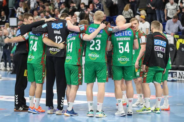 15 02 2026, xgox, Handball Daikin HBL THW Kiel SC Magdeburg emspor, v l Magdeburg disappointed, looks disappointed, disappointed Kiel