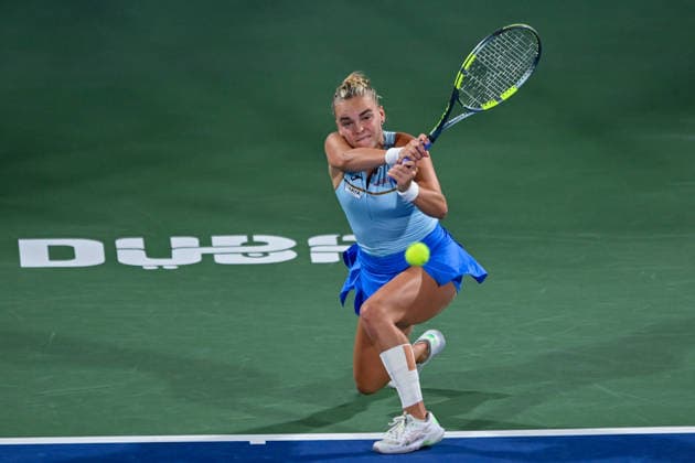 Tennis, WTA Tournament in Dubai