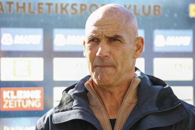 Grazer AK 1902 vs FC Red Bull Salzburg - Austrian Bundesliga, 15 02 2026 Graz, Austria, 15 Feb 26 SOCCER ADMIRAL Bundesliga, Grazer AK 1902 vs FC Red Bull Salzburg The image shows head coach Thomas Letsch Red Bull Salzburg Copyright: xBEAUTIFULxSPORTS Rainerx
