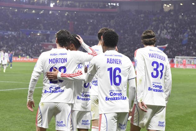 Football : Olympique Lyonnais v OGC Nice - Ligue 1 - 15 02 2026 NARTEY Noah of Lyon during the French league 1 match between Olympique Lyonnais and OGC Nice at Groupama Stadium Decines Charpieu Lyon France on February 15, 2026 LYONFrance  Copyright: xMouradxALLILIx
