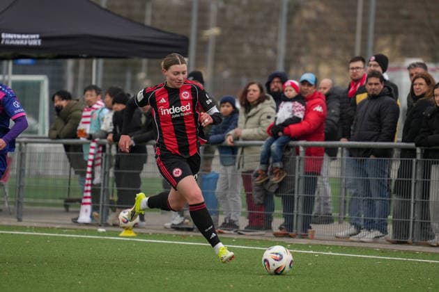 Germany, Frankfurt am Main, 2 Womens Bundesliga 2025 26 Eintracht Frankfurt II vs 1 FSV Mainz 05, Tessa Zimmermann Eintracht Frankfurt, 27 Copyright: xMirjamxGeigerx