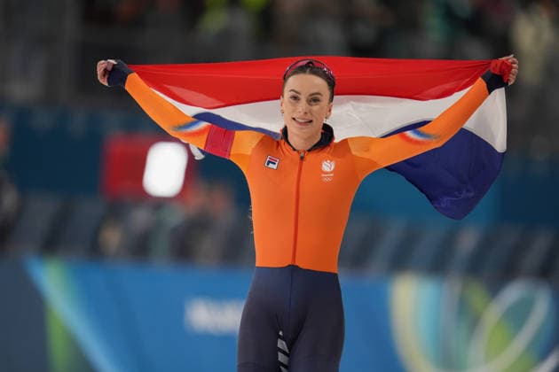 February 15, 2026, Milan, Milano, Italy: Femke KOK (NED) won Gold in the Speed skating, Eisschnelllauf Women s 500m at Milano speed Skating Arena during Olympic Winter games, Winterspiele,Spiele, Summer games in Milano, Italy Milan Italy - ZUMAk197 20260215_zsp_k197_007 Copyright: xRanjithxKumarx