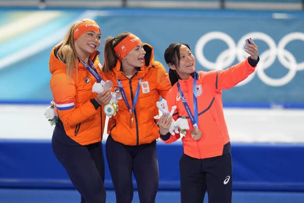 February 15, 2026, Milan, Milano, Italy: Femke KOK (NED) won Gold in the Speed skating, Eisschnelllauf Women s 500m at Milano speed Skating Arena during Olympic Winter games, Winterspiele,Spiele, Summer games in Milano, Italy Milan Italy - ZUMAk197 20260215_zsp_k197_016 Copyright: xRanjithxKumarx