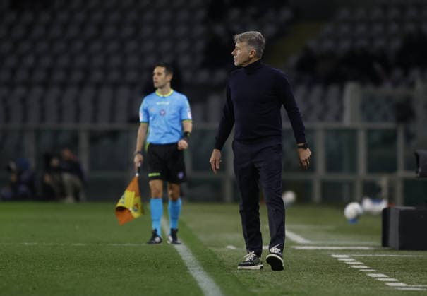 CALCIO - Serie A - Torino FC vs Bologna FC Marco Baroni manager of Torino FC during the Italian Serie A, 2025 2026 season, football match between Torino FC and Bologna FC 1909, on 15 February 2026 at Stadio Olimpico Grande Torino, Turin, Italy. Photo Nderim Kaceli Turin Italy  Copyright: xIPAxSport ABACAx
