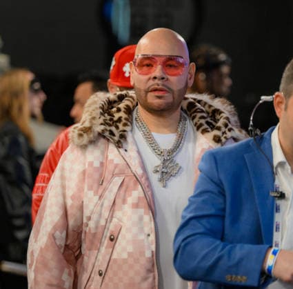 NBA, Basketball Herren, USA All Star 2026: Celebrities LOS ANGELES, CA - FEB 15: Rapper Fat Joe attends the NBA All Star 2026 at Intuit Dome, Inglewood, Los Angeles, California, United States on February 15, 2026. Tayfun Coskun Anadolu California United States. Editorial use only. Please get in touch for any other usage.  Copyright: x2026xAnadoluxTayfunxCoskunx