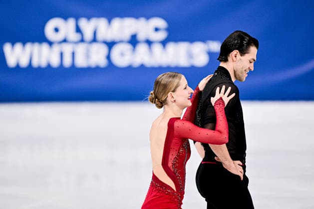 Minerva Fabienne HASE & Nikita VOLODIN (GER), during Pair Skating Short Program, at the Olympic Winter games, Winterspiele,Spiele, Summer games Milano Cortina 2026, at Milano Ice Skating Arena, on February 15, 2026 in Milan, Italy. Noxthirdxpartyxsales  aflo_320027841