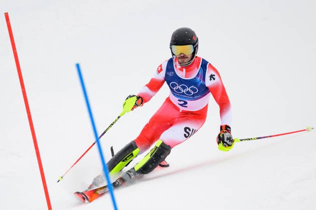 260216 Loic Meillard of Switzerland competes in men s alpine skiing slalom during day 10 of the 2026 Winter Olympics on February 16, 2026 in Bormio. Photo: Vegard Grott BILDBYRAN kod VG VG0881 bbeng alpint alpine skiing Olympic Games, Olympische Spiele, Olympia, OS olympics winter olympics os ol olympiska spel vinter-os olympiske leker milano cortina 2026 milan cortina 2026 milano cortina 2026 olympic games milano cortina 2026 winter olympic games milano cortina-os milano cortina-ol vinter-ol slalom slalam Schweiz *** 260216 Loic Meillard of Switzerland competes in men s alpine skiing slalom during day 10 of the 2026 Winter Olympics on February 16, 2026 in Bormio Photo Vegard Grott BILDBYRAN kod VG VG0881 bbeng alpint alpine skiing olympic games olympics winter olympics os ol olympiska spel vinter os olympiske leker milano cortina 2026 milan cortina 2026 milano cortina 2026 olympic games milano cortina 2026 winter olympic games milano cortina os milano cortina ol vinter ol slalom slalam Schweiz  Copyright: VEGARDxGRoTT BB260216VG003