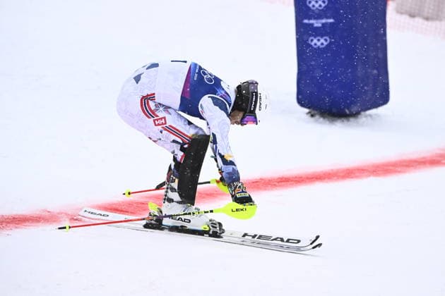 BORMIO, ITALY 20260216 Norway s Atle Lie McGrath crosses the finish line during the first run of the men s slalom at the Stelvio Ski Center in Bormio, Italy. *** The image is included in the SPORTS PACKAGE. For others PAYMENT IMAGE *** BORMIO ITALY x10080x *** BORMIO, ITALY 20260216 Norway s Atle Lie McGrath crosses the finish line during the first run of the men s slalom at the Stelvio Ski Center in Bormio, Italy The image is included in the SPORTS PACKAGE For others PAYMENT IMAGE BORMIO ITALY x10080x  Copyright: xFredrikxSandberg TTx 2026 OLYMPICS ALPINE SLALOM MEN