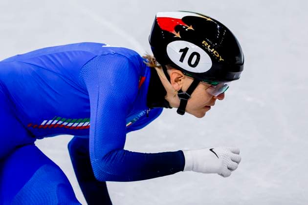 Arianna Fontana of Italy Women s 1000m Quarterfinals, Milano Cortina 2026 Winter Olympics: Day 10, Short Track Speed skating, Eisschnelllauf - Milano Cortina 2026 Winter Olympics: Day 10, Milano Speed Skating Stadium, February 16, 2026, Milan, Italy.