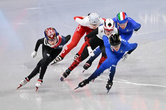 GIOCHI OLIMPICI - Olimpiadi Invernali Milano-Cortina 2026 - Short Track Speed skating, Eisschnelllauf Women s 1000m QF1 Arianna FONTANA (ITA) during Short Track Speed Skating Women s 1000m, Olympic Winter games, Winterspiele,Spiele, Summer games Milano-Cortina 2026 in Milan, Italy, February 16 2026 Cortina D Ampezzo Italy  Copyright: xIPAxSport ABACAx