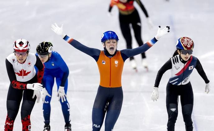 Milano Cortina 2026, short track, women, 1000 metres, Olympic champion Xandra Velzeboer