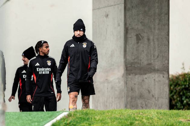February 16, 2026, Seixal, Lisbon, Portugal: Nicolas Otamendi of SL Benfica during the SL Benfica training prior to the UEFA Champions League game between SL Benfica and Real Madrid CF at Benfica Campus on February 16, 2026 in Seixal, Portugal. Soccer 2026: SL Benfica X Real Madrid CF  - ZUMAg283 20260216_zsp_g283_002 Copyright: xJoaoxGregoriox