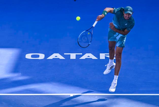 Tennis, ATP tournament in Doha