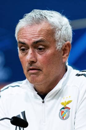 February 16, 2026, Seixal, Lisbon, Portugal: Jose Mourinho Head Coach of SL Benfica, speaks to the media in press conference, PK, Pressekonferenz prior to the UEFA Champions League 2025 2026 game between SL Benfica and Real Madrid C.F. at Benfica Campus on February 16, 2026 in Seixal, Portugal. Soccer 2026: SL Benfica X Real Madrid CF  - ZUMAg283 20260216_zsp_g283_060 Copyright: xJoaoxGregoriox