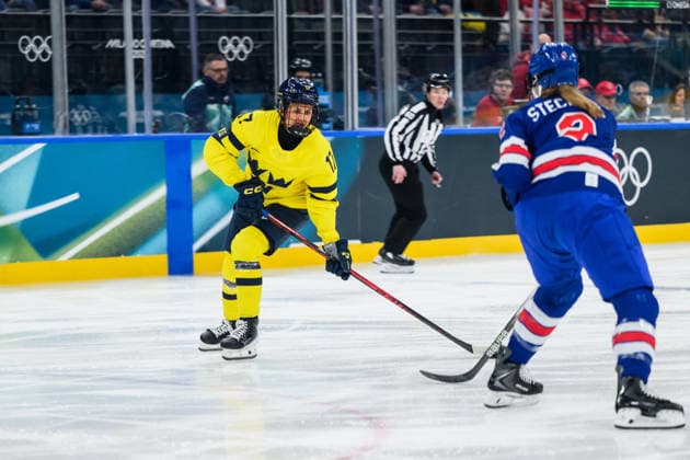 260216 Sofie Lundin of Sweden in the women s Ice hockey, Eishockey semifinal between USA and Sweden during day 10 of the 2026 Winter Olympics on February 16, 2026 in Milan. Photo: Emma Wallskog BILDBYRAN kod EW EW0638 ishockey ice hockey Olympic Games, Olympische Spiele, Olympia, OS olympics winter olympics os ol olympiska spel vinter-os olympiske leker milano cortina 2026 milan cortina 2026 milano cortina 2026 olympic games milano cortina 2026 winter olympic games milano cortina-os milano cortina-ol vinter-ol 10 bbeng semifinal sverige sweden dam usa *** 260216 Sofie Lundin of Sweden in the women s ice hockey semifinal between USA and Sweden during day 10 of the 2026 Winter Olympics on February 16, 2026 in Milan Photo Emma Wallskog BILDBYRAN kod EW EW0638 ishockey ice hockey olympic games olympics winter olympics os ol olympiska spel vinter os olympiske leker milano cortina 2026 milan cortina 2026 milano cortina 2026 olympic games milano cortina 2026 winter olympic games milano cortina os milano cortina ol vinter ol 10 bbeng semifinal sverige sweden dam usa  Copyright: EMMAxWALLSKOG BB260216EW010
