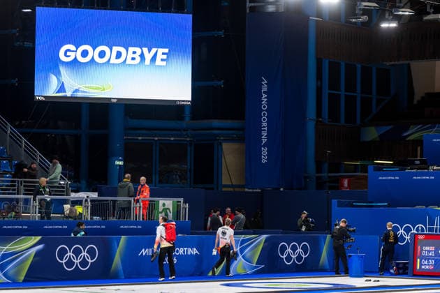 260216 Niklas Edin of Sweden after a men s round robin curling match between Sweden and Germany during day 10 of the 2026 Winter Olympics on February 16, 2026 in Cortina. Photo: Jon Olav Nesvold BILDBYRAN COP 217 JE0122 curling Olympic Games, Olympische Spiele, Olympia, OS olympics winter olympics os ol olympiska spel vinter-os olympiske leker milano cortina 2026 milan cortina 2026 milano cortina 2026 olympic games milano cortina 2026 winter olympic games milano cortina-os milano cortina-ol vinter-ol 10 bbeng sverige depp *** 260216 Niklas Edin of Sweden after a men s round robin curling match between Sweden and Germany during day 10 of the 2026 Winter Olympics on February 16, 2026 in Cortina Photo Jon Olav Nesvold BILDBYRAN COP 217 JE0122 curling olympic games olympics winter olympics os ol olympiska spel vinter os olympiske leker milano cortina 2026 milan cortina 2026 milano cortina 2026 olympic games milano cortina 2026 winter olympic games milano cortina os milano cortina ol vinter ol 10 bbeng sverige depp  Copyright: JONxOLAVxNESVOLD BB260216JE044