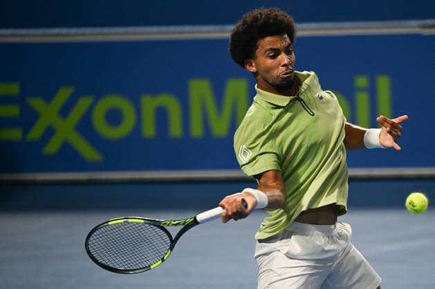 Qatar ExxonMobil Open 2026 - Day One DOHA, QATAR FEBRUARY 16: Arthur Fils of France competes against Kamil Majchrzak of Poland during a singles match at the Qatar ExxonMobil Open at the Khalifa International Tennis and Squash Complex on February 16, 2026 in Doha, Qatar. Doha Qatar  Copyright: xArturxWidakx originalFilename:widak-qatarexx260216_np6EQ.jpg