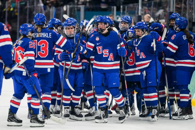 260216 Taylor Heise of USA celebrates after the women s Ice hockey, Eishockey semifinal between USA and Sweden during day 10 of the 2026 Winter Olympics on February 16, 2026 in Milan. Photo: Emma Wallskog BILDBYRAN kod EW EW0638 ishockey ice hockey Olympic Games, Olympische Spiele, Olympia, OS olympics winter olympics os ol olympiska spel vinter-os olympiske leker milano cortina 2026 milan cortina 2026 milano cortina 2026 olympic games milano cortina 2026 winter olympic games milano cortina-os milano cortina-ol vinter-ol 10 bbeng semifinal sverige sweden dam usa jubel *** 260216 Taylor Heise of USA celebrates after the women s ice hockey semifinal between USA and Sweden during day 10 of the 2026 Winter Olympics on February 16, 2026 in Milan Photo Emma Wallskog BILDBYRAN code EW EW0638 ice hockey ice hockey olympic games olympics winter olympics os ol olympic games winter os olympic games milano cortina 2026 milan cortina 2026 milano cortina 2026 olympic games milano cortina 2026 winter olympic games milano cortina os milano cortina ol winter ol 10 bbeng semifinal sverige sweden dam usa jubel  Copyright: EMMAxWALLSKOG BB260216EW063