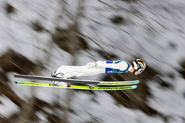 OLYMPICS - Winter Olympic Games, Olympische Spiele, Olympia, OS Milano Cortina 2026 PREDAZZO,ITALY,16.FEB.26 - OLYMPICS, Ski jumping, Skispringen, Ski, nordisch - Winter Olympic Games Milano Cortina 2026, large hill, Super Team, men. Image shows Stephan Embacher (AUT).  GEPAxpictures xMatthiasxTrinkl