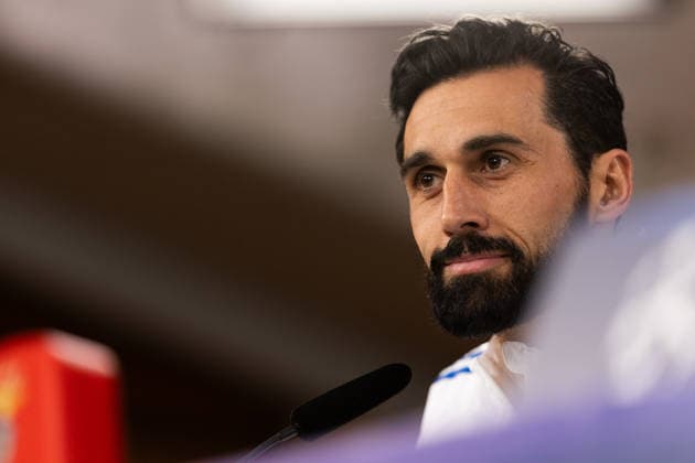 SL Benfica v Real Madrid - UEFA Champions League 2025 26 LISBON, PORTUGAL - FEBRUARY 16: Alvaro Arbeloa head coach of Real Madrid, looks on in press conference, PK, Pressekonferenz ahead the UEFA Champions League 2025 26 match between SL Benfica and Real Madrid C.F. at Estadio do SL Benfica on February 16, 2026 in Lisbon, Portugal. Lisboa Estadio Da Luz Portugal Copyright: xDavidexPuglisix