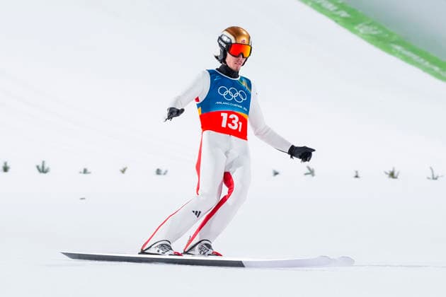 Winter Olympics in Milan Cortina 2026 Val di Fiemme, Italy 20260216. Johann Andre Forfang in the men s Super team jump large hill in the Predazzo Ski jumping, Skispringen, Ski, nordisch Stadium during the Winter Olympics in Milan Cortina 2026. Photo: Lise Aserud NTB Val di Fiemme Italy EDITORIAL USE ONLY. RESTRICTED USE FOR BETTING COMPANIES Ref:_SPOjmZxnR4MFKo.jpg *** Winter Olympics in Milan Cortina 2026 Val di Fiemme, Italy 20260216 Johann Andre Forfang in the men s Super team jump large hill in the Predazzo Ski jumping Stadium during the Winter Olympics in Milan Cortina 2026 Photo Lise Aserud NTB Val di Fiemme Italy EDITORIAL USE ONLY RESTRICTED USE FOR BETTING COMPANIES  Copyright: xLisexAserudxx xNTBx
