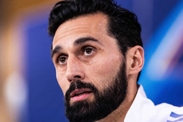 February 16, 2026, Lisbon, Lisbon, Portugal: Alvaro Arbeloa Head Coach of Real Madrid CF speaks to the media in press conference, PK, Pressekonferenz prior to the UEFA Champions League 2025 2026 game between SL Benfica and Real Madrid C.F. at Estadio da Luz on February 16, 2026 in Lisbon, Portugal. Soccer 2026: SL Benfica X Real Madrid CF  - ZUMAg283 20260216_zsp_g283_152 Copyright: xJoaoxGregoriox