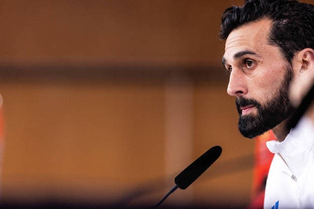 February 16, 2026, Lisbon, Lisbon, Portugal: Alvaro Arbeloa Head Coach of Real Madrid CF speaks to the media in press conference, PK, Pressekonferenz prior to the UEFA Champions League 2025 2026 game between SL Benfica and Real Madrid C.F. at Estadio da Luz on February 16, 2026 in Lisbon, Portugal. Soccer 2026: SL Benfica X Real Madrid CF  - ZUMAg283 20260216_zsp_g283_157 Copyright: xJoaoxGregoriox