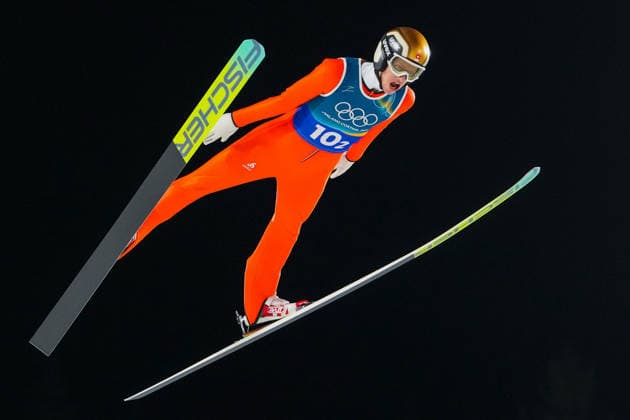 Winter Olympics in Milan Cortina 2026 Val di Fiemme, Italy 20260216. Swiss Gregor Deschwanden in the men s Super team jump large hill in the Predazzo Ski jumping, Skispringen, Ski, nordisch Stadium during the Winter Olympics in Milan Cortina 2026. Photo: Lise Aserud NTB Val di Fiemme Italy EDITORIAL USE ONLY. RESTRICTED USE FOR BETTING COMPANIES Ref:_SPOMv02x7y-n5A.jpg *** Winter Olympics in Milan Cortina 2026 Val di Fiemme, Italy 20260216 Swiss Gregor Deschwanden in the men s Super team jump large hill in the Predazzo Ski jumping Stadium during the Winter Olympics in Milan Cortina 2026 Photo Lise Aserud NTB Val di Fiemme Italy EDITORIAL USE ONLY RESTRICTED USE FOR BETTING COMPANIES  Copyright: xLisexAserudxx xNTBx