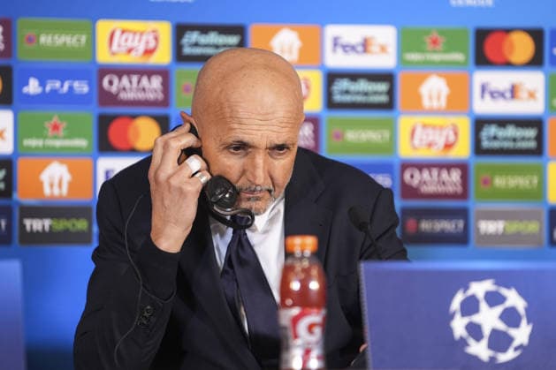 Juventus hold press conference, PK, Pressekonferenz ahead of Galatasaray clash in Istanbul ISTANBUL, TURKIYE – FEBRUARY 16: Juventus head coach Luciano Spalletti and Juventus player Weston McKennie (not seen) attend a press conference at RAMS Park in Istanbul on February 16, 2026, ahead of their UEFA Champions League round of 16 play-off first leg match against Galatasaray. The Italian side will face the Turkish club away from home. Beyza Comert Anadolu Istanbul Turkey. Editorial use only. Please get in touch for any other usage.  Copyright: x2026xAnadoluxBeyzaxComertx