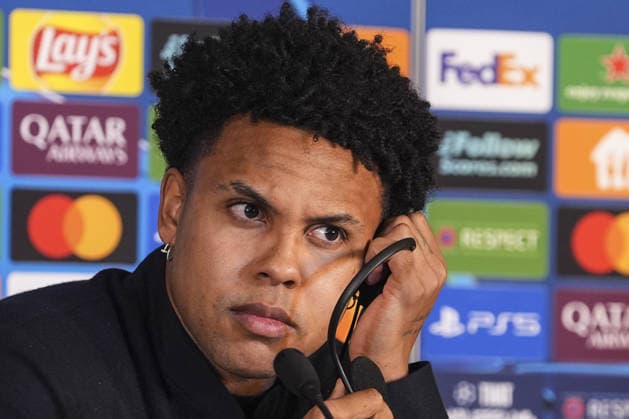 Juventus hold press conference, PK, Pressekonferenz ahead of Galatasaray clash in Istanbul ISTANBUL, TURKIYE – FEBRUARY 16: Juventus head coach Luciano Spalletti (not seen) and Juventus player Weston McKennie attend a press conference at RAMS Park in Istanbul on February 16, 2026, ahead of their UEFA Champions League round of 16 play-off first leg match against Galatasaray. The Italian side will face the Turkish club away from home. Beyza Comert Anadolu Istanbul Turkey. Editorial use only. Please get in touch for any other usage.  Copyright: x2026xAnadoluxBeyzaxComertx