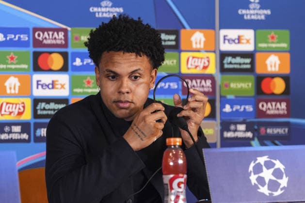 Juventus hold press conference, PK, Pressekonferenz ahead of Galatasaray clash in Istanbul ISTANBUL, TURKIYE – FEBRUARY 16: Juventus head coach Luciano Spalletti (not seen) and Juventus player Weston McKennie attend a press conference at RAMS Park in Istanbul on February 16, 2026, ahead of their UEFA Champions League round of 16 play-off first leg match against Galatasaray. The Italian side will face the Turkish club away from home. Beyza Comert Anadolu Istanbul Turkey. Editorial use only. Please get in touch for any other usage.  Copyright: x2026xAnadoluxBeyzaxComertx