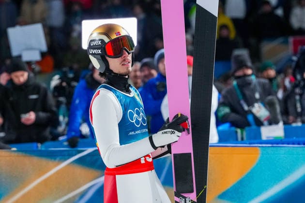 Winter Olympics in Milan Cortina 2026 Val di Fiemme, Italy 20260216. Johann Andre Forfang during the practice round in the men s Super team jump large hill in the Predazzo Ski jumping, Skispringen, Ski, nordisch Stadium during the Winter Olympics in Milan Cortina 2026. Photo: Lise Aserud NTB Val di Fiemme Italy EDITORIAL USE ONLY. RESTRICTED USE FOR BETTING COMPANIES Ref:_SPOVvmUstDsLxs.jpg *** Winter Olympics in Milan Cortina 2026 Val di Fiemme, Italy 20260216 Johann Andre Forfang during the practice round in the men s Super team jump large hill in the Predazzo Ski jumping Stadium during the Winter Olympics in Milan Cortina 2026 Photo Lise Aserud NTB Val di Fiemme Italy EDITORIAL USE ONLY RESTRICTED USE FOR BETTING COMPANIES  Copyright: xLisexAserudxx xNTBx