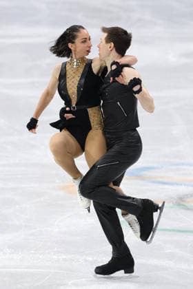 Winter Olympics - Camille Kovalev and Pavel Kovalev At Pair Skating Free Figure skating, Eiskunstlauf Camille Kovalev and partner Pavel Kovalev of Team France compete during Pair Skating - Free Skating on day ten of the Milano Cortina 2026 Winter Olympic Games, Olympische Spiele, Olympia, OS at Milano Ice Skating Arena on February 16, 2026 in Milan, Italy. Photo by Alexis Jumeau ABACAPRESS.COM Milan Italy  Copyright: xJumeauxAlexis ABACAx