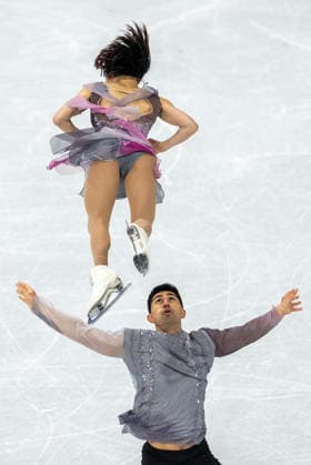 igure Skating - Milano Cortina 2026 Winter Olympics: Day 10 Emily Chan and partner Spencer Akira Howe of Team United States compete during Pair Skating - Free Skating on day ten of the Milano Cortina 2026 Winter Olympic Games, Olympische Spiele, Olympia, OS at Milano Ice Skating Arena on February 16, 2026 in Milan, Italy. Cortina d Ampezzo Italy  Copyright: xAndrzejxIwanczukx originalFilename:iwanczuk-igureska260216_nplks.jpg