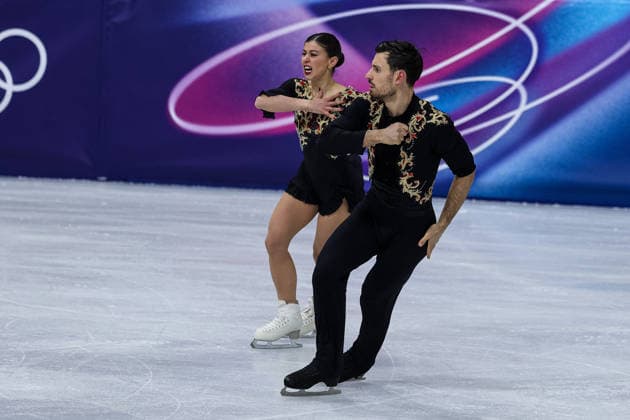 GIOCHI OLIMPICI - Olimpiadi Invernali Milano-Cortina 2026 - Figure skating, Eiskunstlauf - Pair Skating Rebecca Ghilardi Filippo Ambrosini (ITA) during the Olympic Winter games, Winterspiele,Spiele, Summer games Milano-Cortina 2026, Pair Skating on February 16, 2026 at Milano Ice Skating Arena in Milan, Italy Cortina D Ampezzo Italy  Copyright: xIPAxSport ABACAx