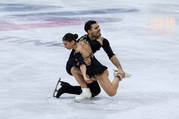 GIOCHI OLIMPICI - Olimpiadi Invernali Milano-Cortina 2026 - Figure skating, Eiskunstlauf - Pair Skating Rebecca Ghilardi Filippo Ambrosini (ITA) during the Olympic Winter games, Winterspiele,Spiele, Summer games Milano-Cortina 2026, Pair Skating on February 16, 2026 at Milano Ice Skating Arena in Milan, Italy Cortina D Ampezzo Italy  Copyright: xIPAxSport ABACAx