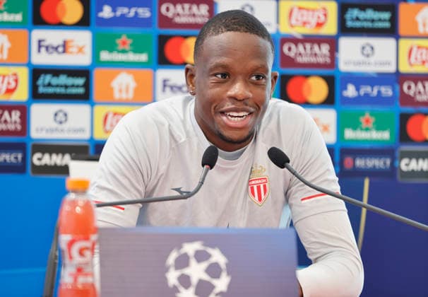 La Turbie, France February 16, 2026 UEFA Champions League 2025 26 AS Monaco Paris Saint Germain PSG Press Conference with Denis Zakaria UEFA Champions League 2025 26 AS Monaco vs PSG Paris