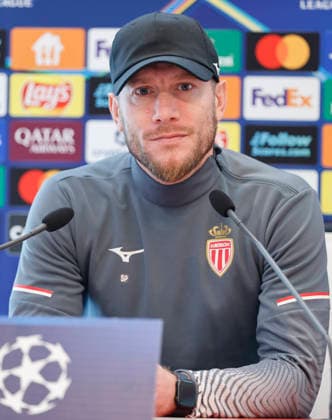 La Turbie, France February 16, 2026 UEFA Champions League 2025 26 AS Monaco Paris Saint Germain PSG Press Conference with Head Coach Sebastien Pocognoli UEFA Champions League 2025 26 AS Monaco vs PSG Paris
