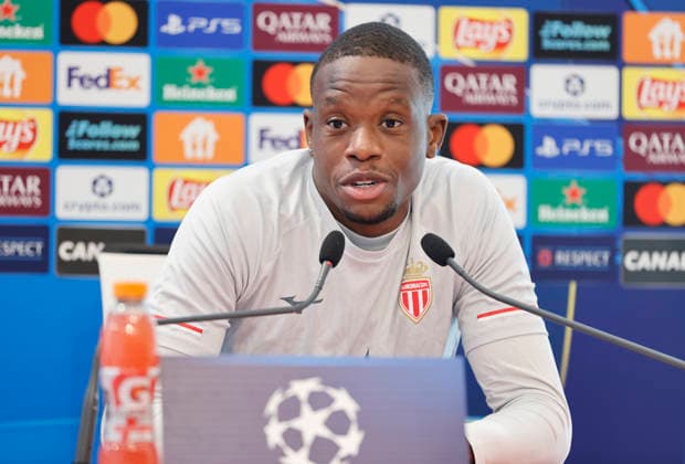 La Turbie, France February 16, 2026 UEFA Champions League 2025 26 AS Monaco Paris Saint Germain PSG Press Conference with Denis Zakaria UEFA Champions League 2025 26 AS Monaco vs PSG Paris