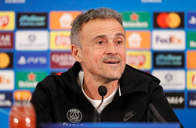 Football, CL, Paris St Germain, Press conference