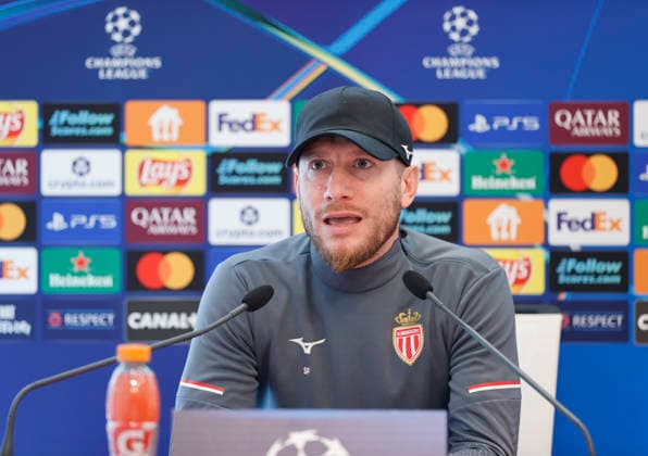 Football, CL, AS Monaco, Press conference