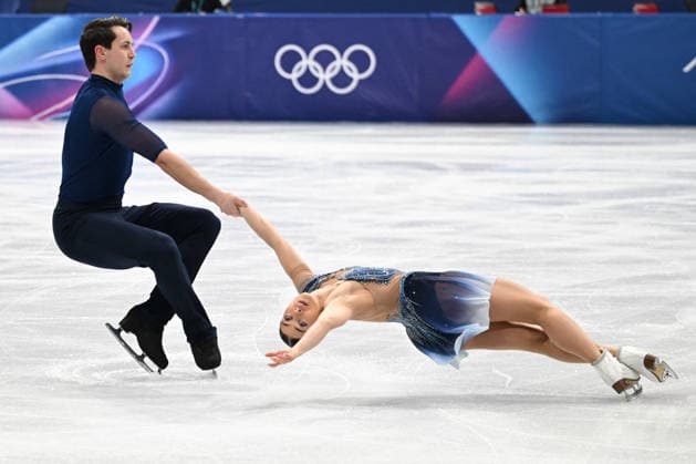 GIOCHI OLIMPICI - Olimpiadi Invernali Milano-Cortina 2026 - Figure skating, Eiskunstlauf VAPhoto by IPA ABACAPRESS.COMN-LAW Anastasia DIGBY Luke (GBR) during Figure Skating, Olympic Winter games, Winterspiele,Spiele, Summer games Milano-Cortina 2026 in Milano, Italy, February 16 2026 Cortina D Ampezzo Italy  Copyright: xIPAxSport ABACAx