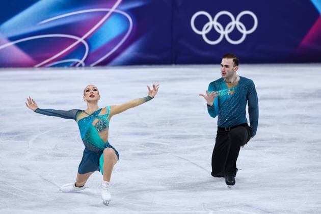 Anastasiia Metelkina Luka Berulava (GEO) during the Olympic Winter games, Winterspiele,Spiele, Summer games Milano-Cortina 2026, Pair Skating on February 16, 2026 at Milano Ice Skating Arena in Milan, Italy  Copyright: xFabrizioxCarabelli IPAxSportx xipa-agency.netx xx IPA_71621732 IPA_Agency_IPA71621732