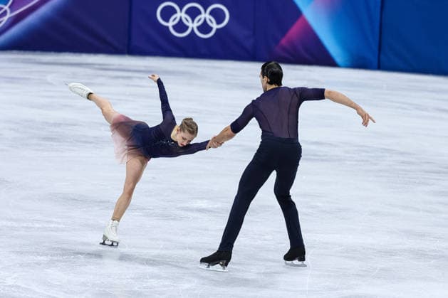 Minerva Fabienne Hase Nikita Volodin (GER) during the Olympic Winter games, Winterspiele,Spiele, Summer games Milano-Cortina 2026, Pair Skating on February 16, 2026 at Milano Ice Skating Arena in Milan, Italy  Copyright: xFabrizioxCarabelli IPAxSportx xipa-agency.netx xx IPA_71622017 IPA_Agency_IPA71622017